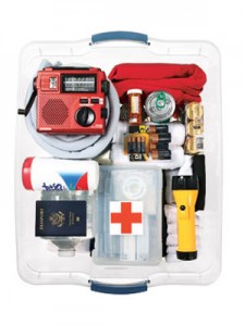 photo of emergency kit
