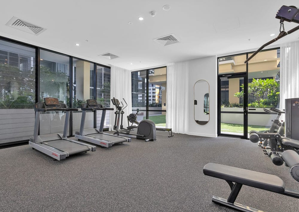 Gyms and dog friendly areas.